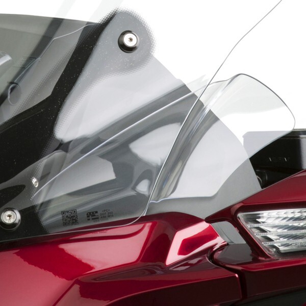 National Cycle Wing Deflectors Clear Honda