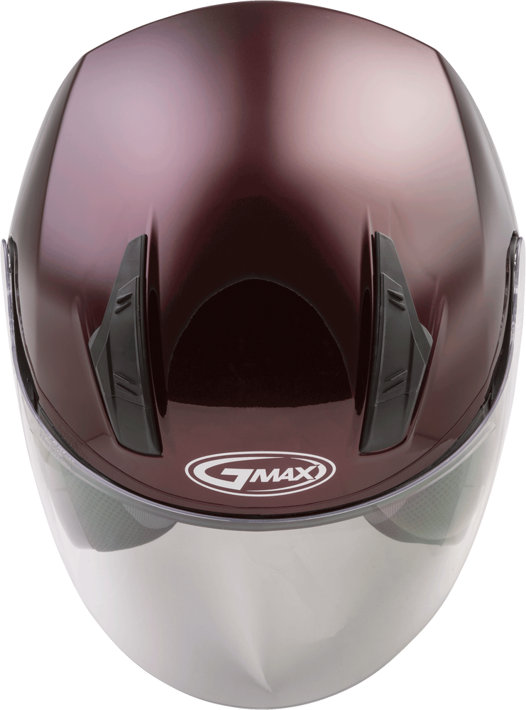 GMAX OF-17 OPEN-FACE HELMET WINE RED XL