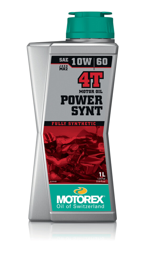 MOTOREX POWER SYNT 4T 10W60 1LT 10/CASE