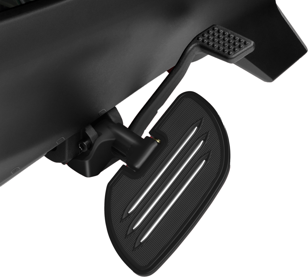 Show Chrome (New) Commander Driver Floorboard Black Can