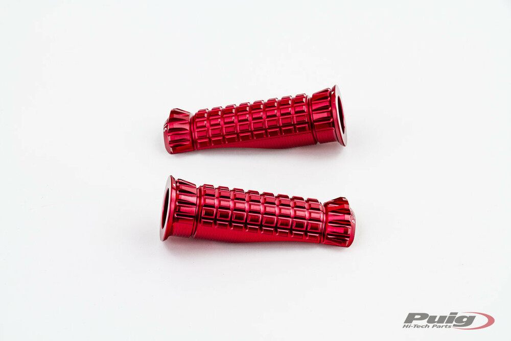 PUIG FOOTPEGS R-FIGHTER RED