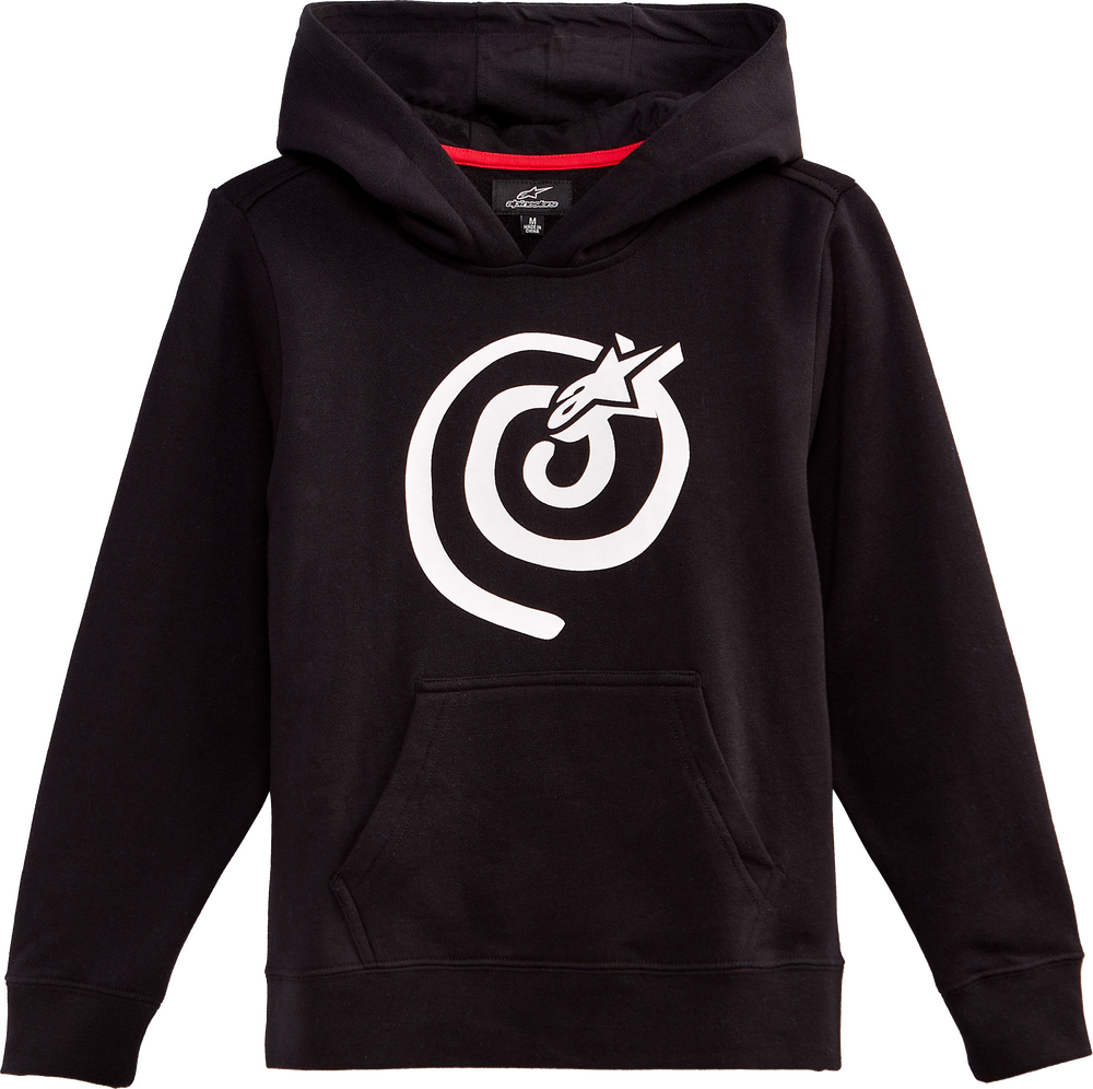 KIDS MANTRA HOODIE BLACK LG