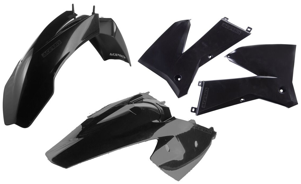 ACERBIS PLASTIC KIT BLACK