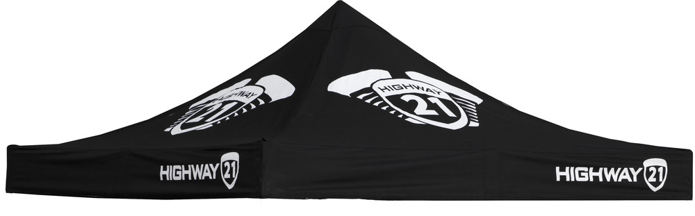 HIGHWAY 21 CANOPY TOP BLACK 10'X10'