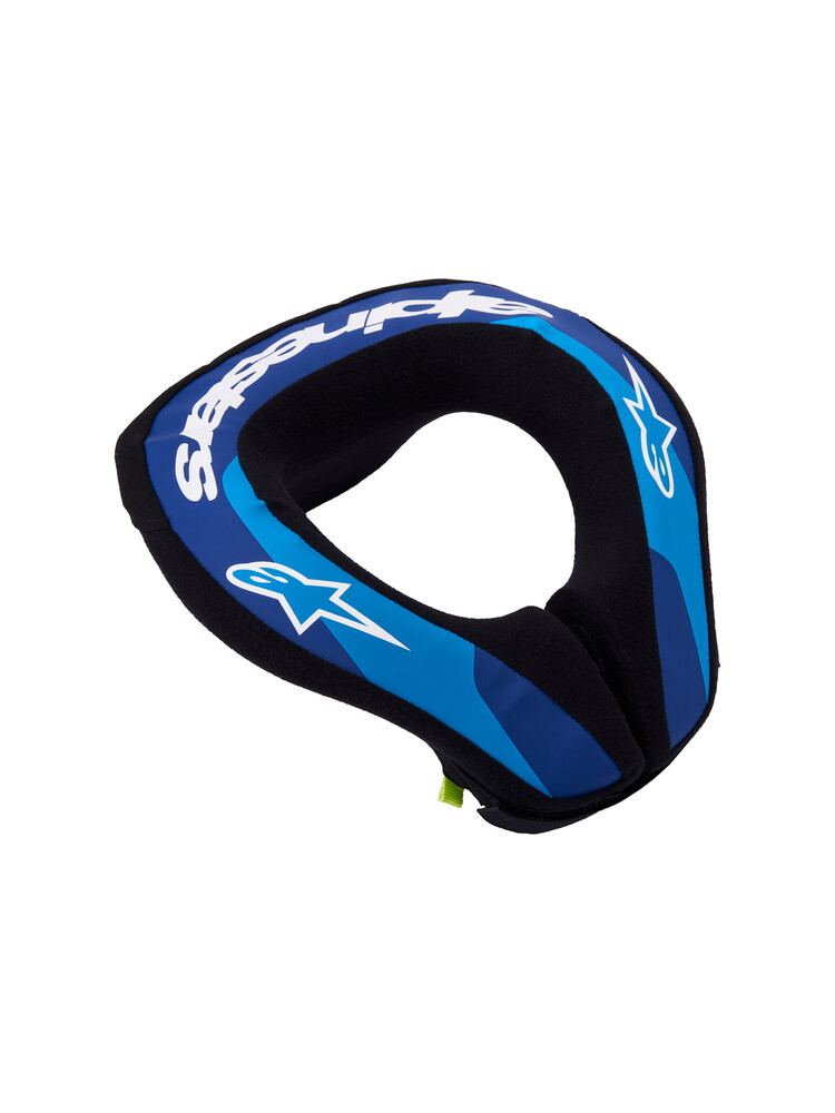 Alpinestars Youth Sequence Neck Support — BLUE/MED BLUE/WHITE
