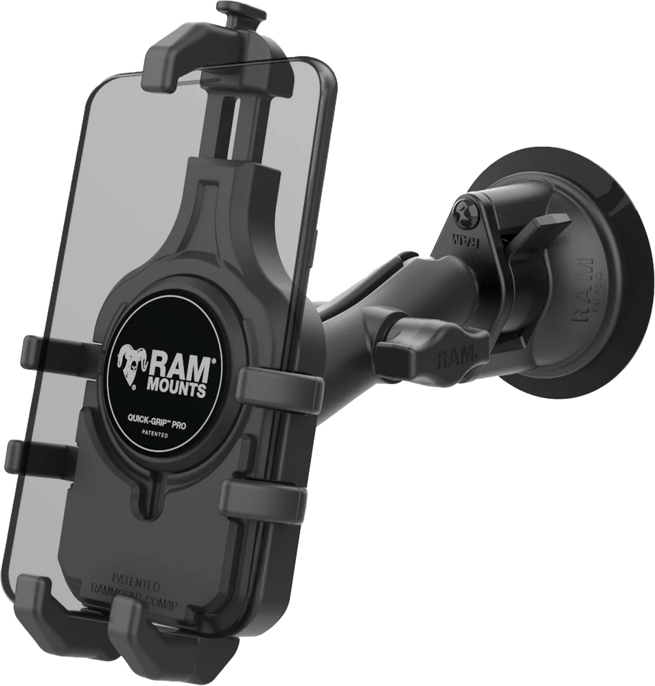 RAM QUICK-GRIP PRO SUCTION CUP PHONE MOUNT
