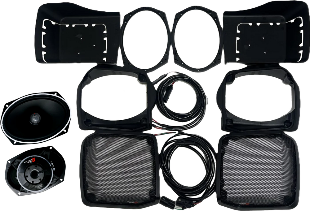 6"X9" CUT IN LID KIT W/ PH694 FLH/T 2014-2023 BAGS