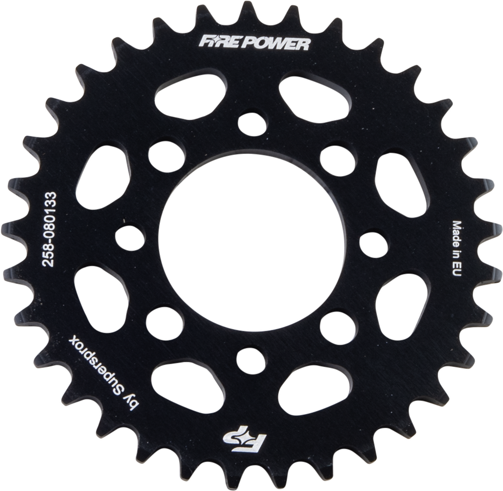 FIRE POWER REAR SPROCKET ALUMINUM 33T BLK
