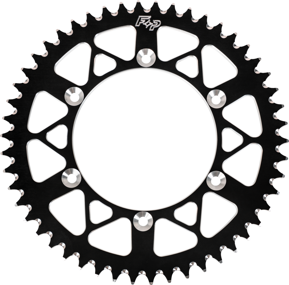 FIRE POWER REAR SPROCKET ALUMINUM 47T-520 BLK HON/YAM