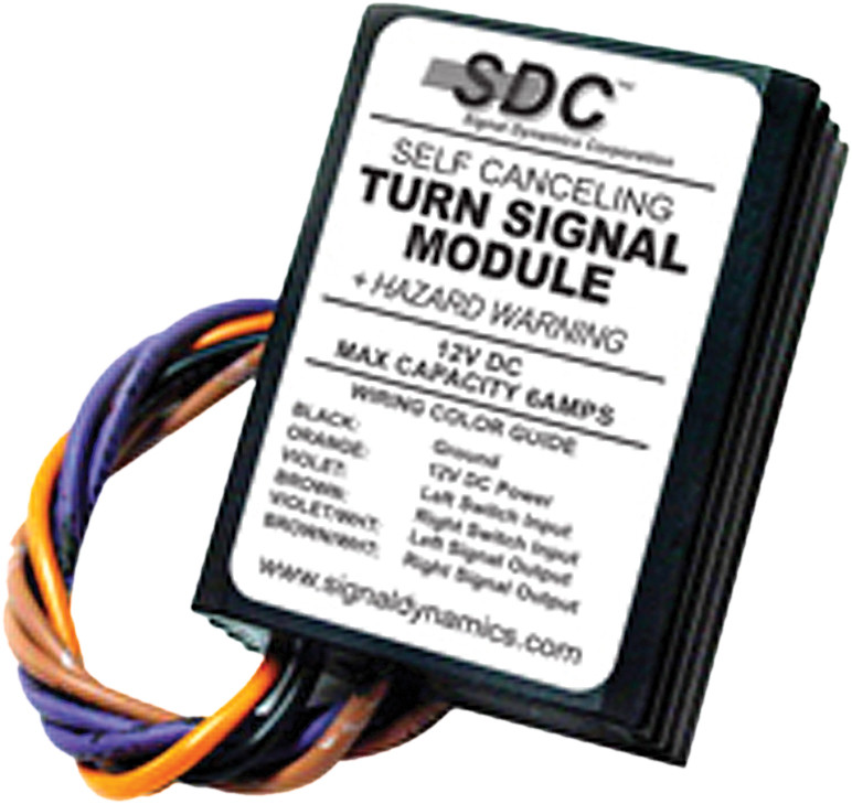 SDC SELF-CANCELING TURN SIGNAL MODULE 2-1/4X1-5/8X5/8"