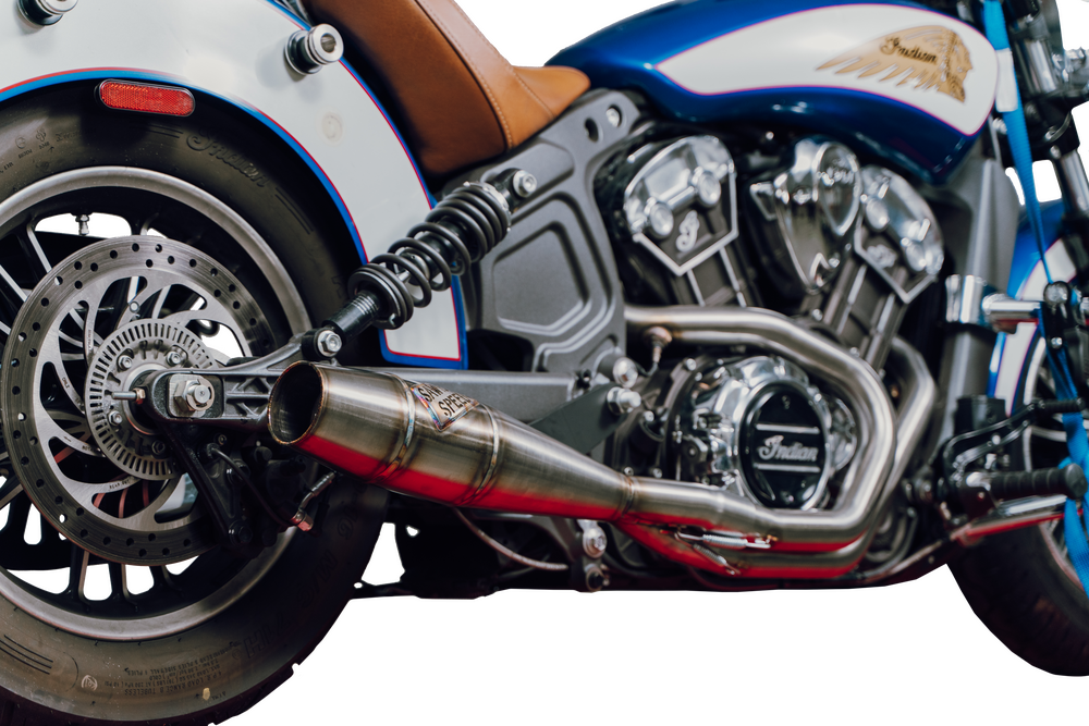 Sawicki Indian Scout Mid Length Cannon Brushed Ss