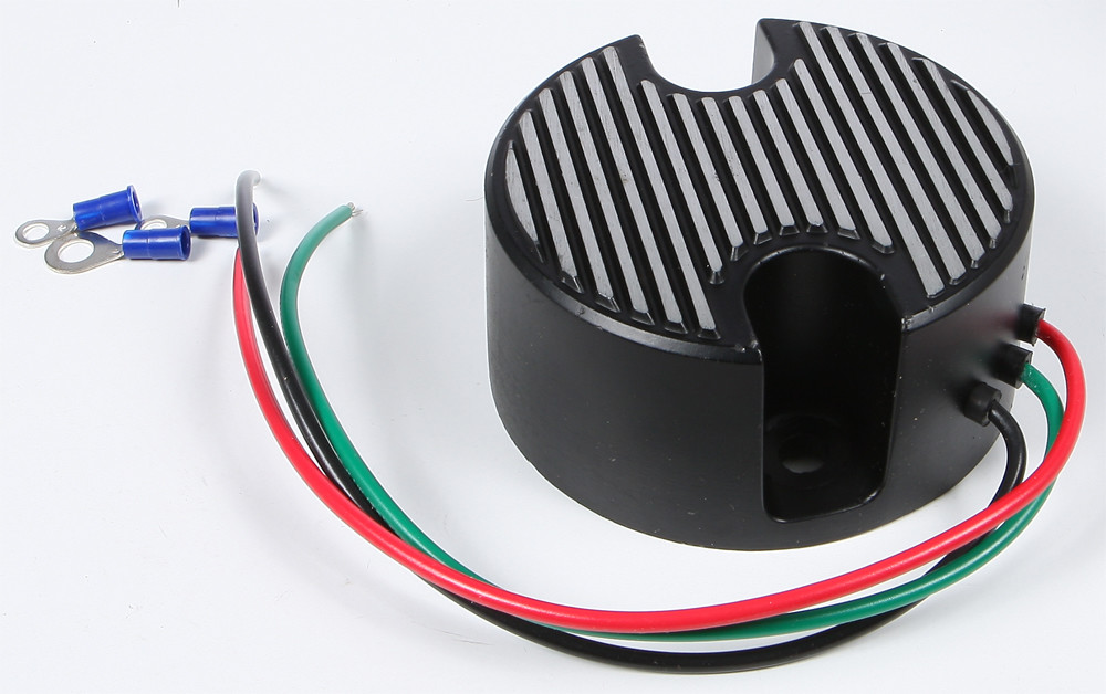 HARDDRIVE REGULATOR BLACK 12V GENERATOR MOUNT STYLE