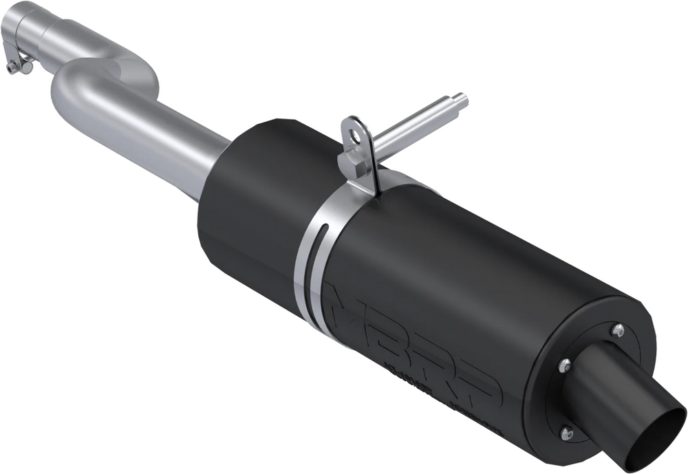 Mbrp Single Slip-On System W/ Sport Muffler Blk