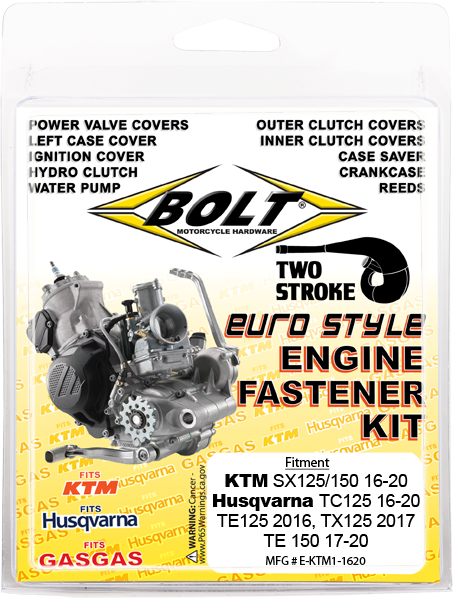 Bolt Engine Fastener Kit Hus/Ktm