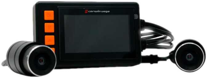 CERWIN VEGA DUAL CAMERA DVR FRONT/REAR