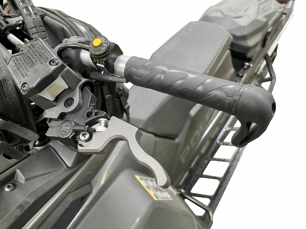 SPG ADJUSTABLE HEATED BRAKE LEVER GRAPHITE POL