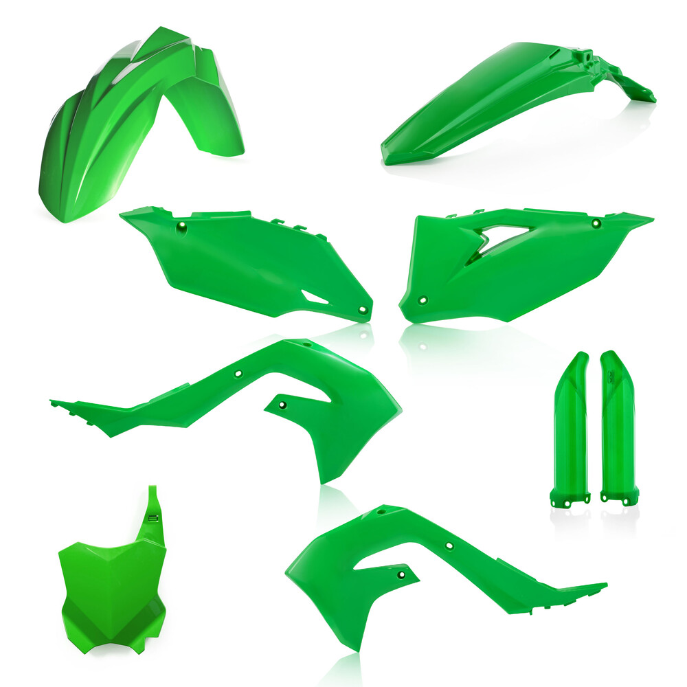 ACERBIS FULL PLASTIC KIT GREEN