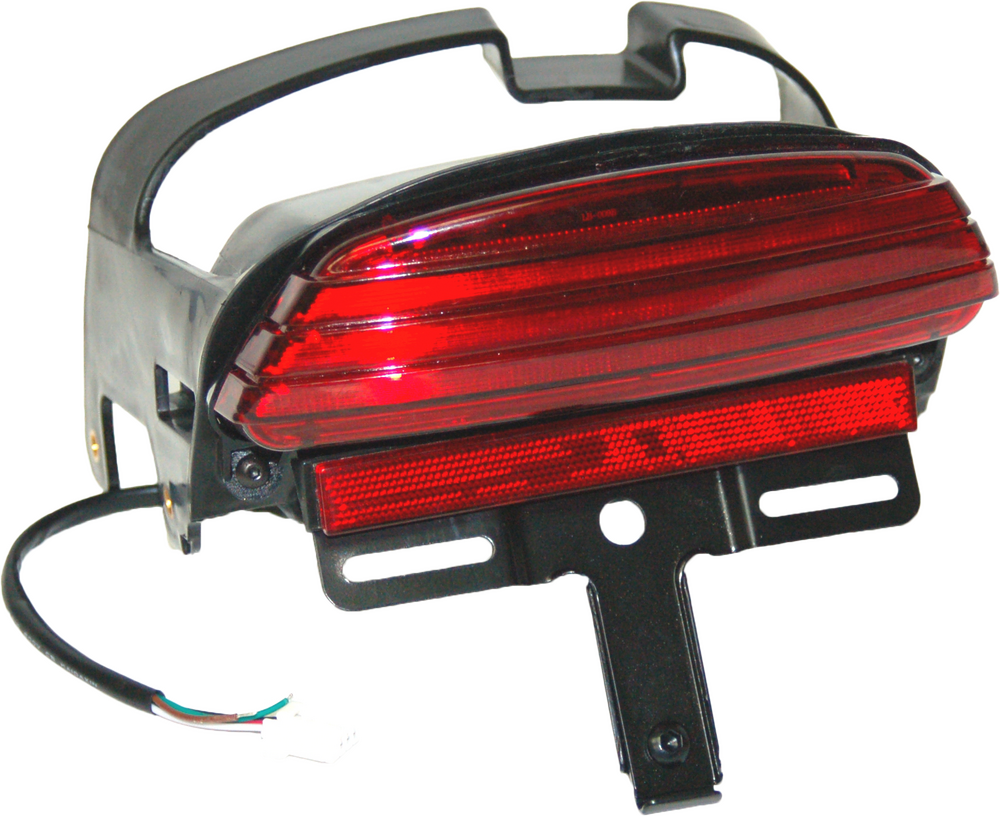 Letric Lighting Co. LED Taillight w/ Integrated Turn Signals For Harley Softail 2006-2017