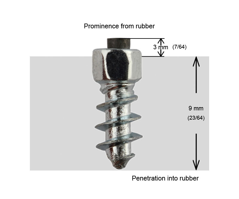 IGRIP 11MM STANDARD SCREW STUDS QTY 100