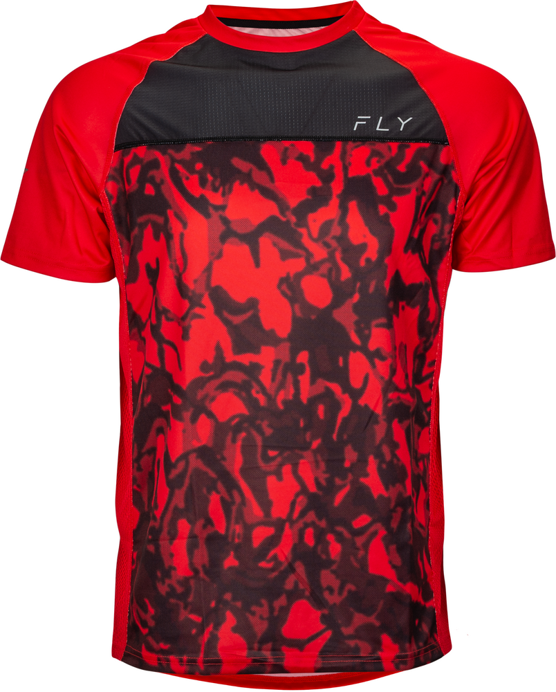 FLY RACING SUPER D JERSEY RED CAMO/BLACK LG