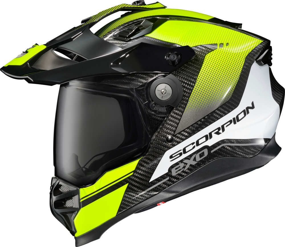 SCORPION EXO XT9000 CARBON FULL-FACE HELMET TRAILHEAD HI-VIS XL