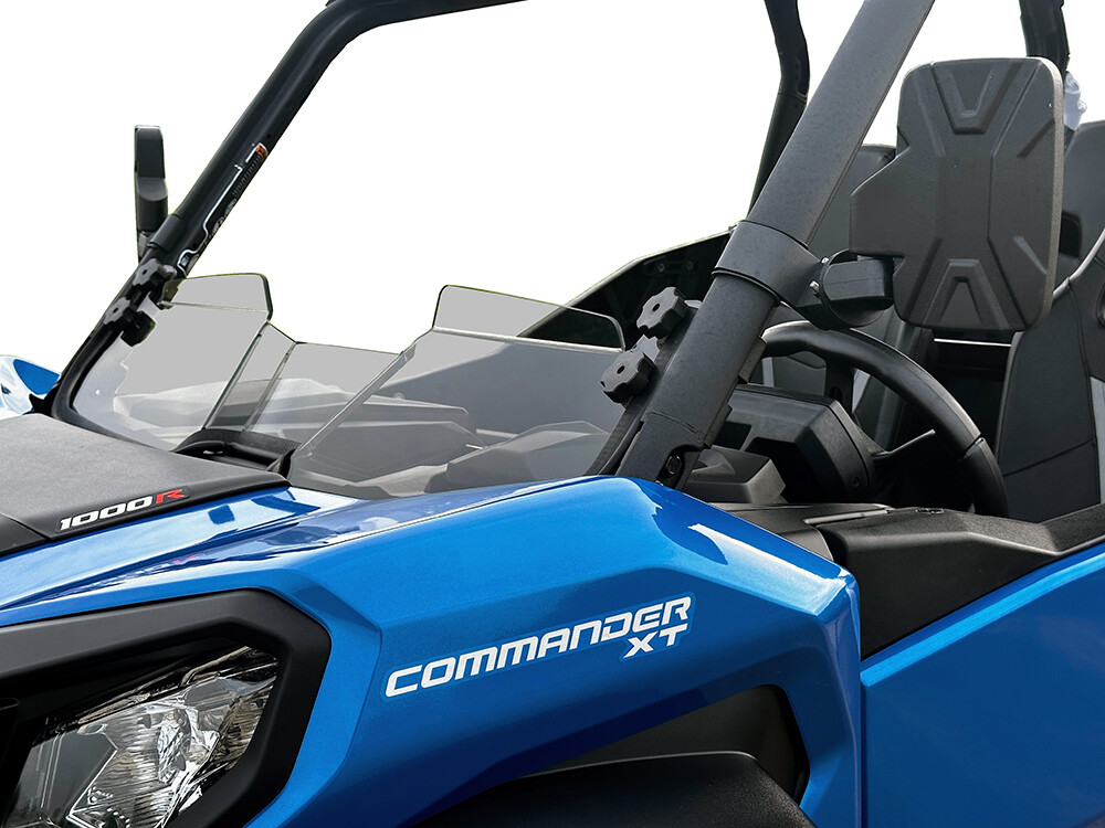 SPIKE STEALTH TINTED SHORT SHIELD-HC CAN AM