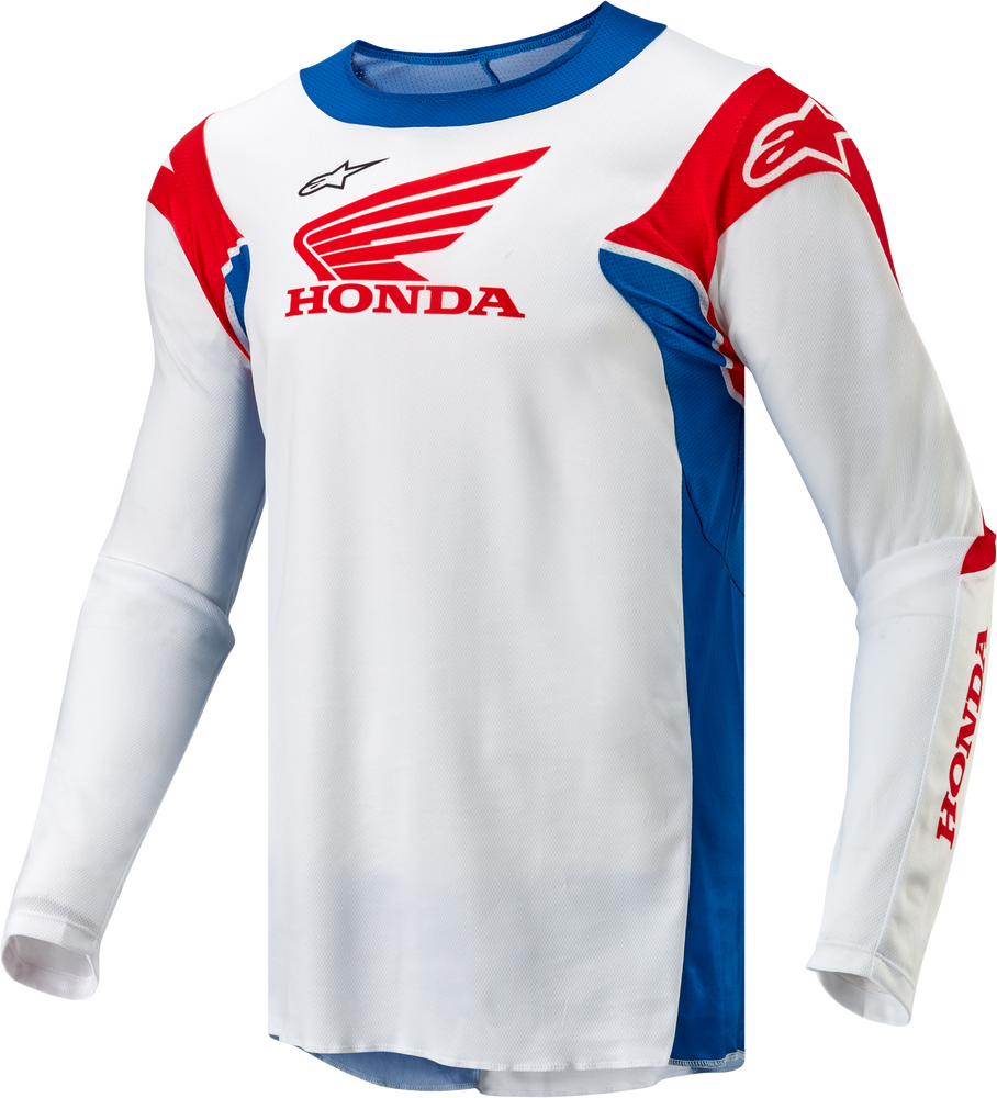 HONDA RACER ICONIC JERSEY WHT/BR BLUE/BR RED 2X
