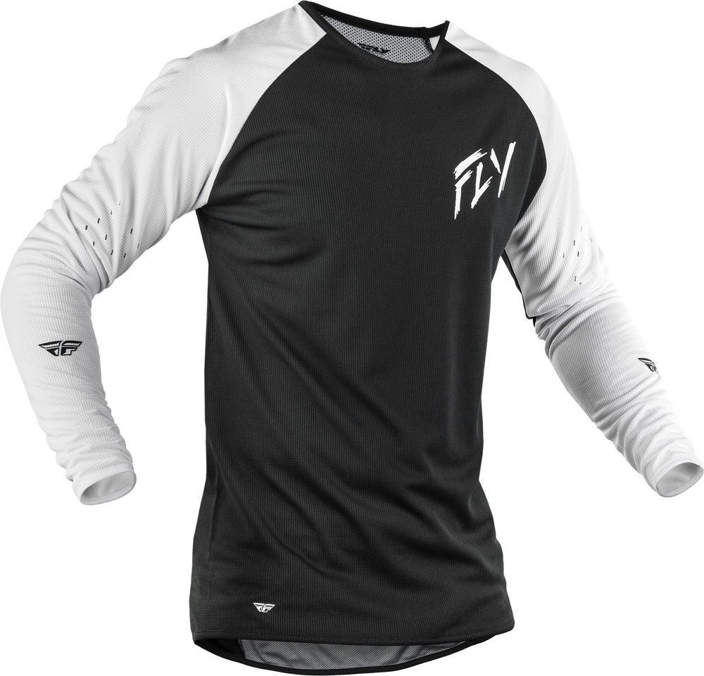 Fly Mtb Gravity Dig Long Sleeve Jersey (2026) — Black/White