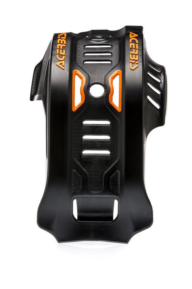 ACERBIS SKID PLATE BLACK/ORANGE
