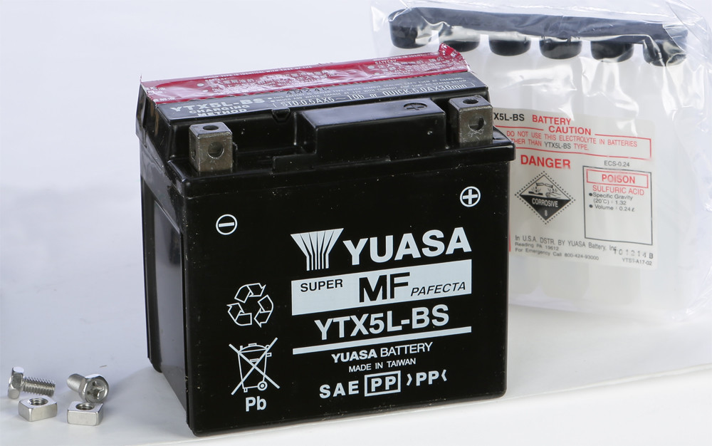 Yuasa YTX5L-BS AGM Battery