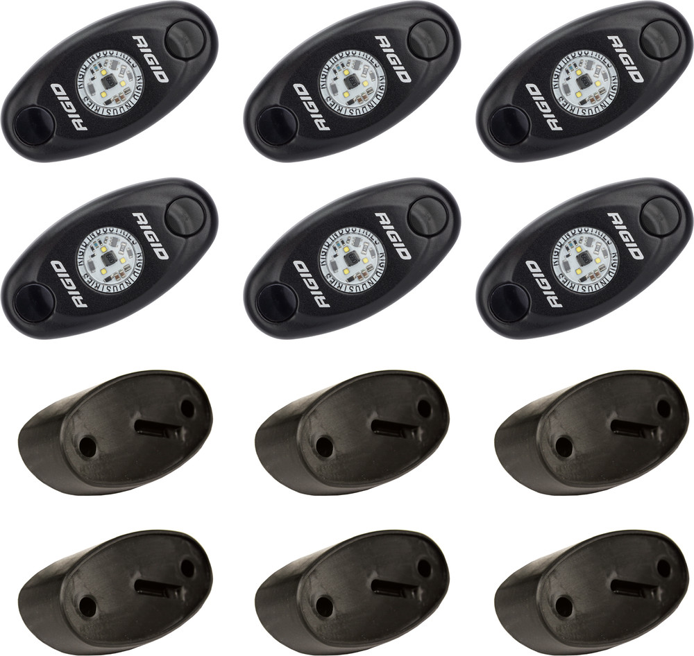 RIGID ROCK LIGHT KIT CW /6