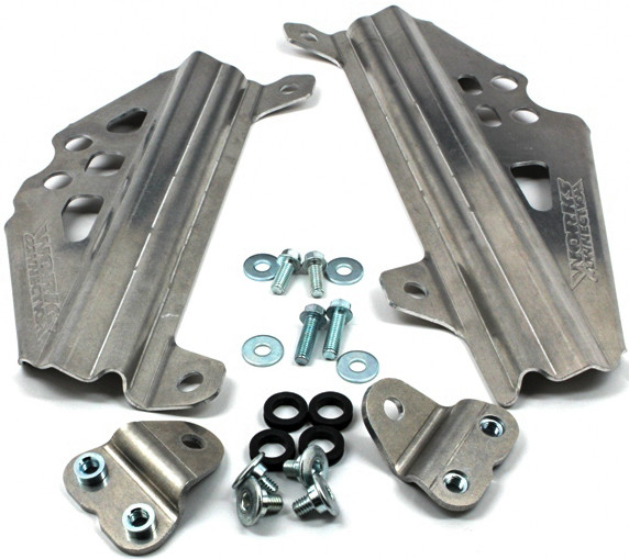 Works Radiator Braces RMZ450