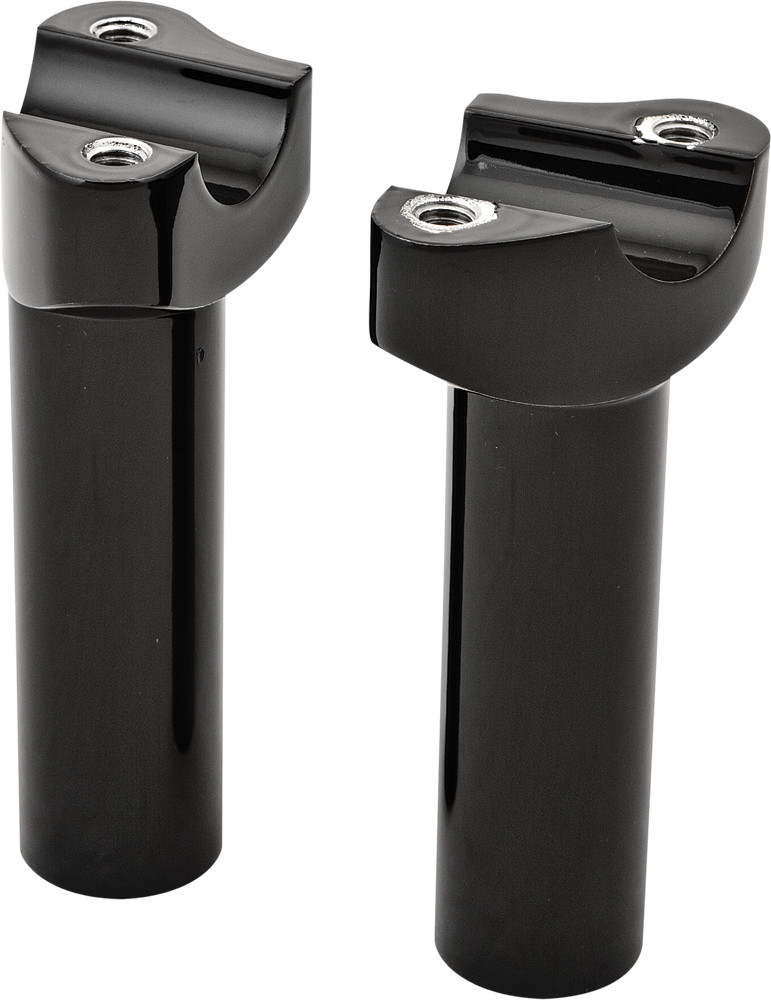 HARDDRIVE H-BAR RISERS 4.5" STRAIGHT BLACK