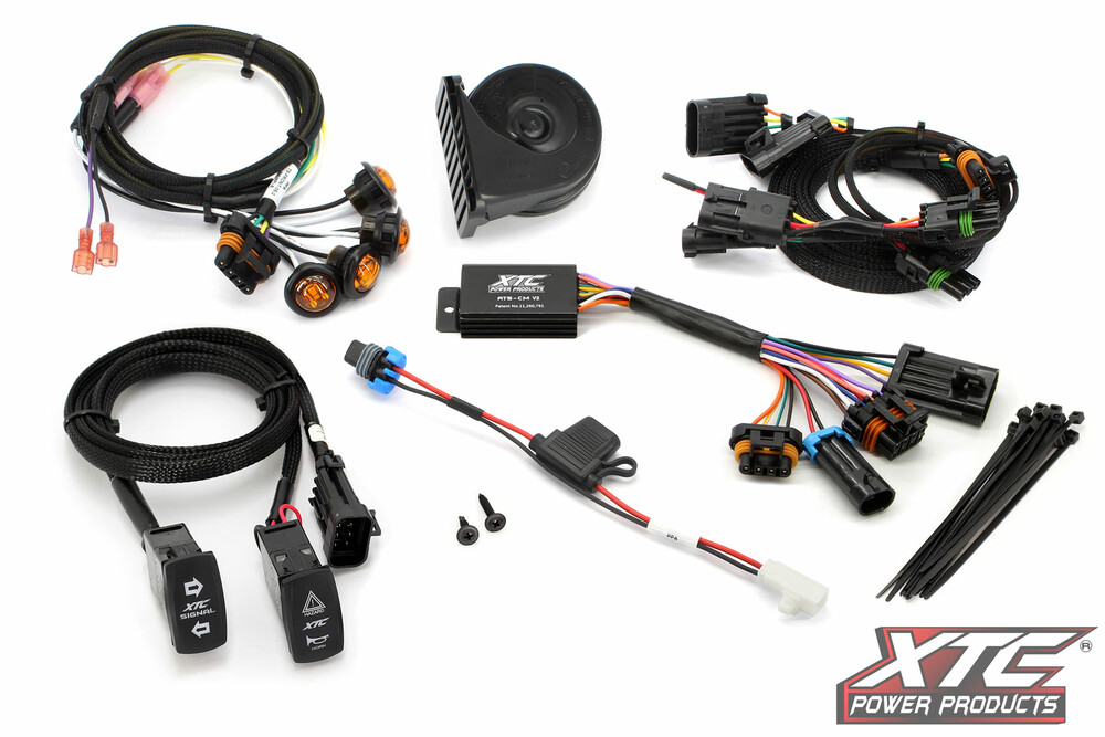 XTC POWER PRODUCTS SELF CANCELING T/S KIT W/HORN CAN