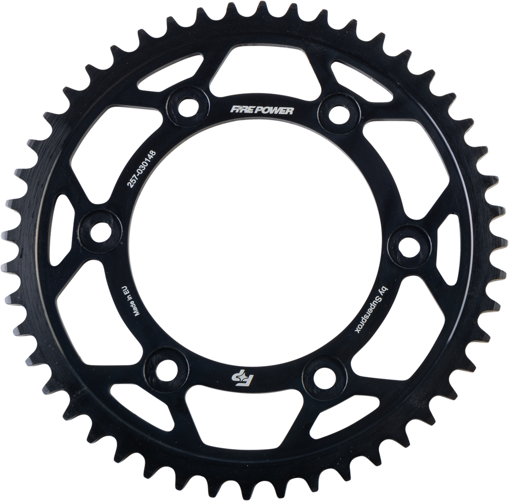 FIRE POWER REAR SPROCKET STEEL 48T BLK