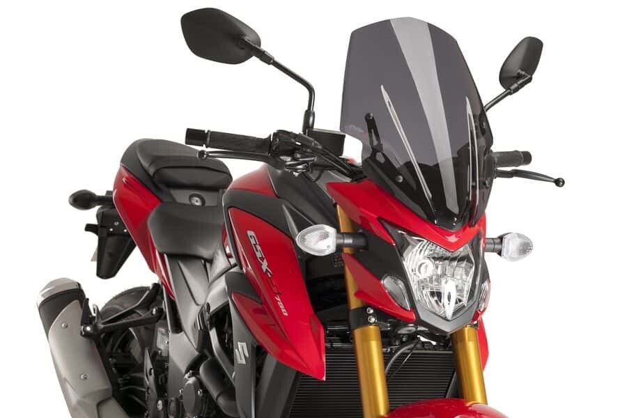 PUIG WINDSCREEN NAKED NEW GEN TOURING DARK SMOKE SUZ