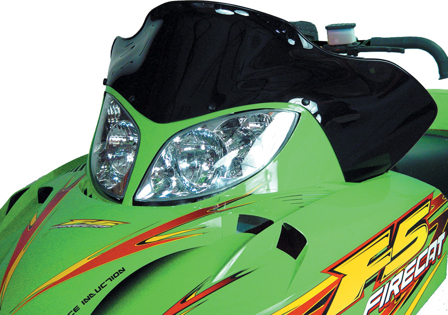 POWERMADD COBRA W/S LOW BLACK 14.25" A/C FIRECAT/SABERCAT
