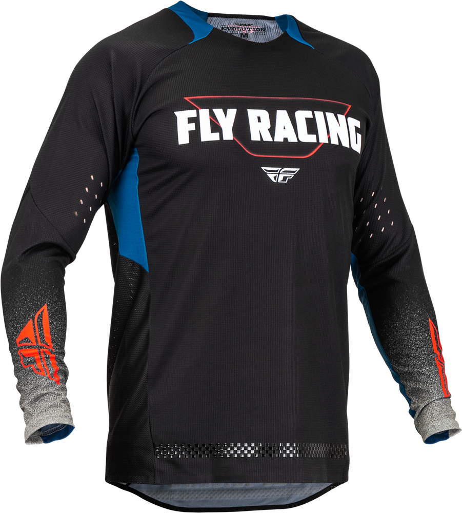 EVOLUTION DST JERSEY BLACK/GREY/BLUE SM