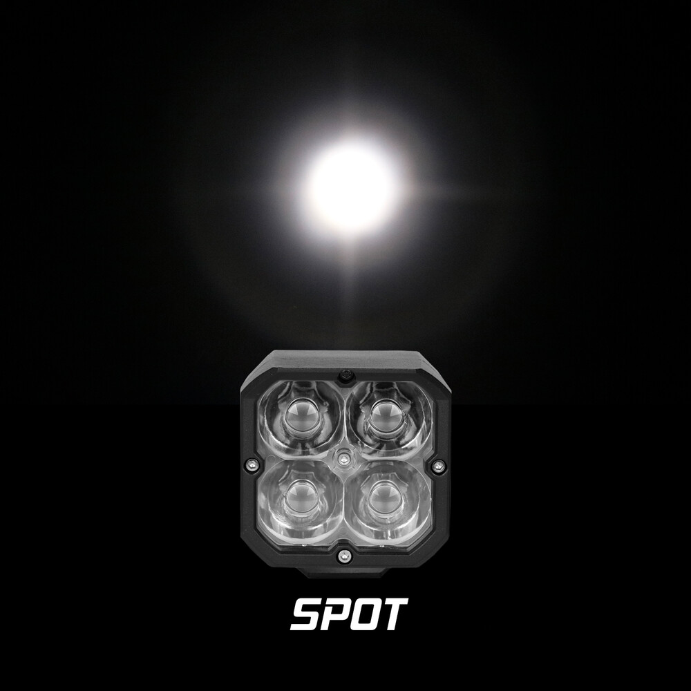 XK GLOW 20W RGB POD LIGHTS SPOT BEAM PR