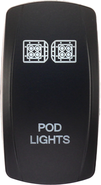 XTC POWER PRODUCTS DASH SWITCH ROCKER FACE POD LIGGHTS