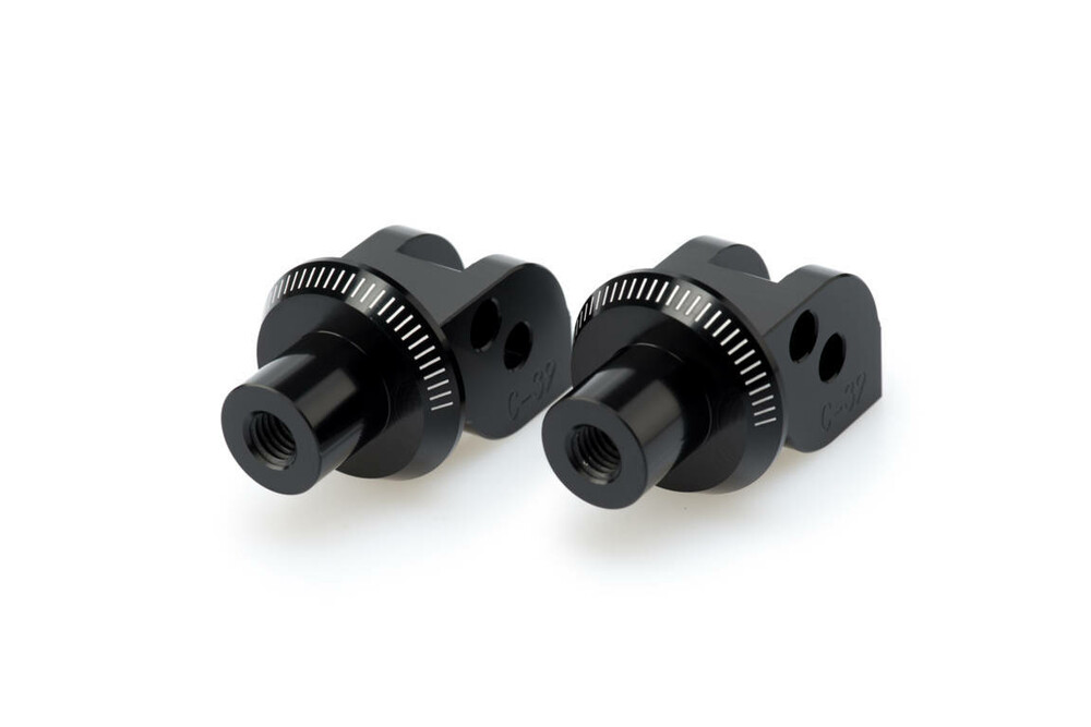 Puig Rider / Passenger Footpeg Mounts Ducati Hypermotard / Monster / Scrambler / Supersport 2015-2025