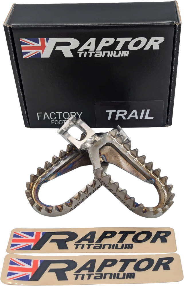 Raptor Titanium Foot Pegs Adv Pr Tri