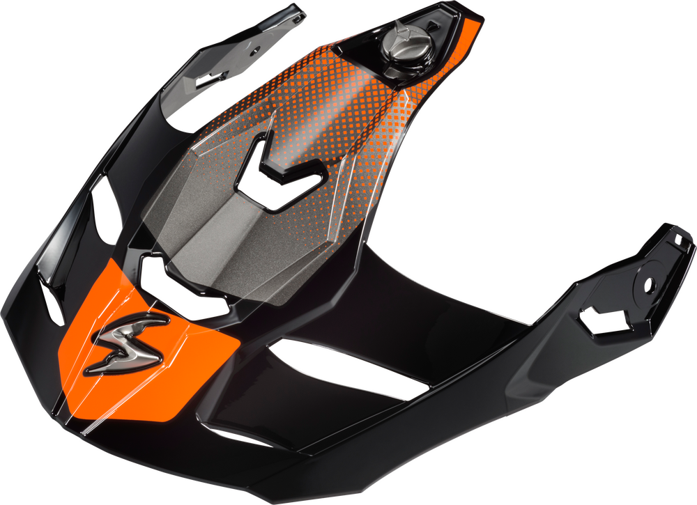 Scorpion EXO XT9000 Peak Visor Set — Orange