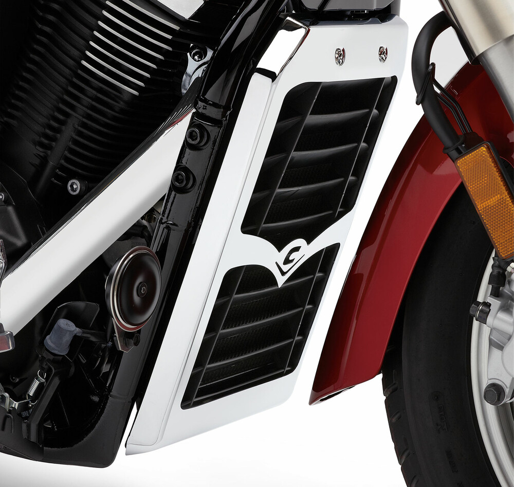 Cobra Radiator Cover Chrome Yam Stryker 11-18