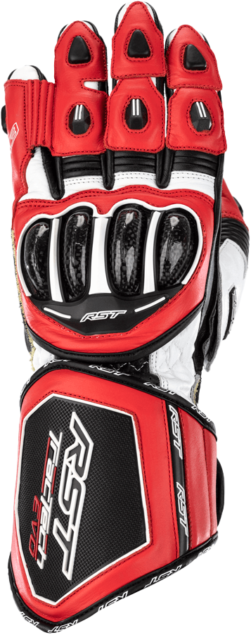 Rst Tractech EVO 4 CE Glove — Red/White/Black