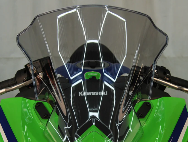 NEW RAGE CYCLES MIRROR BLOCK OFF PLATES KAW