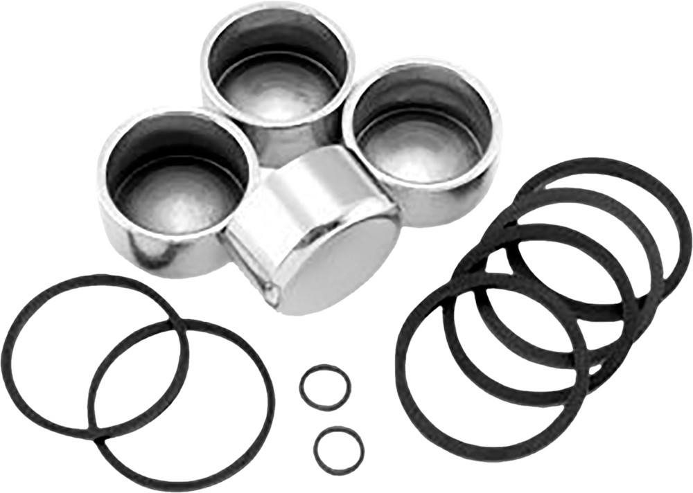 CALIPER REBUILD KIT W/PISTONS FRONT/REAR  BT/XL