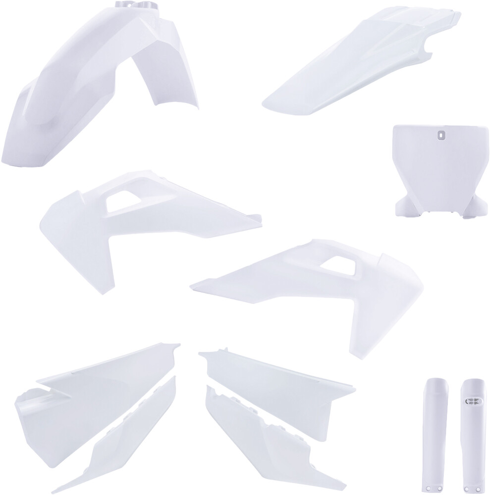 ACERBIS FULL PLASTIC KIT WHITE