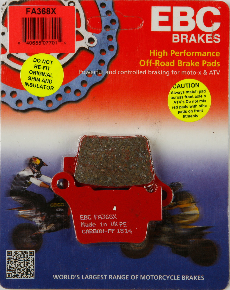 EBC FA368X Carbon X Rear Brake Pads