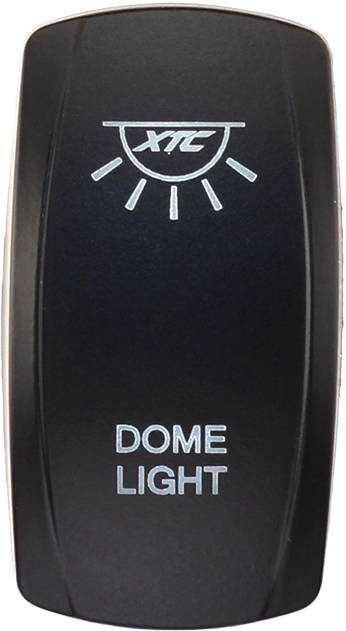 XTC POWER PRODUCTS DASH SWITCH ROCKER FACE DOME LIGHT